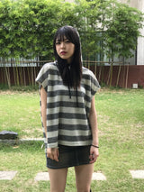 ロックスタッズデニムスカート