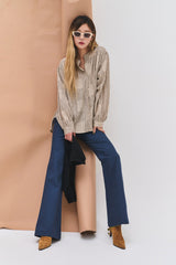 ポーハーセミブーツカットパンツ / Poher Semi Bootcut pt (2 colors)