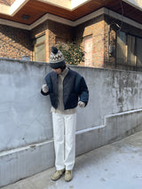 プレーンストレートホワイトパンツ