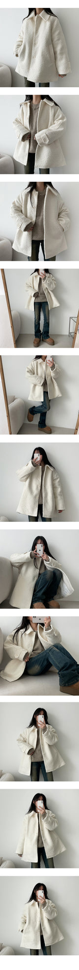ソンギ 厚手ワームパンチングラウンドニット
