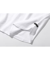 レイヤードレングスTシャツ/Layered Length Tshirts (White)