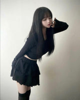 Wrinkle top - BK