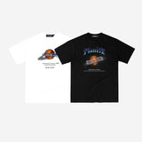 プラネットTシャツ / 'PLANÈTE' T-Shirt (White / Black)