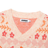 チェリーパターンニットベスト/ CHERRY PATTERN KNIT VEST [PINK]