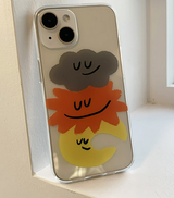 ハロンカラースマイル携帯ケース