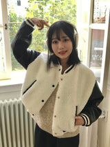 ブランドフリースバラシティジャケット