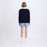 マークカーディガン/RCH mark Cardigan navy
