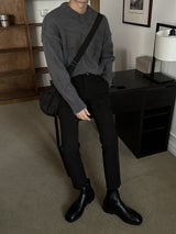 ASCLO Wool Slim Slacks (3color)