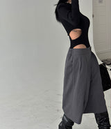 Bermuda Pintuck Slacks Shorts