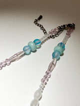 aqua pink Necklace