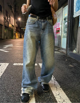 ブラッシュワイドデニムパンツ / Brush wide denim pants