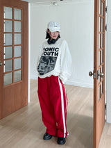 ソニック ボクシー スウェットシャツ / Sonic Boxy Sweatshirt (2color)