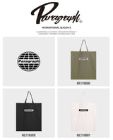 paragraph 21f/w Line eco bag 3color (6624126599286)