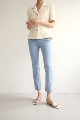 クーリングジーンズ / COOLING JEANS / SPAN SLIM STRAIGHT DENIM PANTS