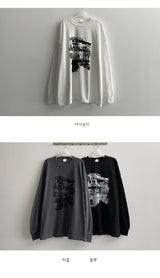 Sc ビンテージロングスリーブTシャツ / Sc Vintage Long-Sleeved T-Shirt