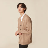 BASIC KNIT CARDIGAN_MOCHA (6610802540662)
