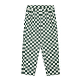 コットンパンツ (P22222S) - GREEN CHECK