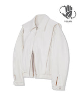 87-STAN029 [Vegan Suede]マルチプラックケットスエードジャケット