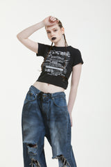 スナップTシャツ / SNAP T-SHIRT