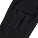 バルーンオーバーカーゴフリースジョガーパンツ(black)