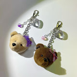 [Seventeen Jeonghan&Seungkwan] Picky bear keychain (2color)
