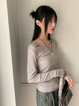 カーソンムーンジェムストーンネックレス