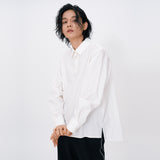 Crinkle Basic Shirts [White] (6592020840566)