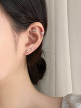 [4 set] innocent pearl piercing set