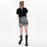 チューリップシャツ/Tulip Shirt [Black]
