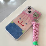 スマイリーフェイスハードジェルケース
