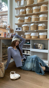 オールラウンドニットカーディガン