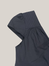 パフピンタックブラウス [ NAVY ]