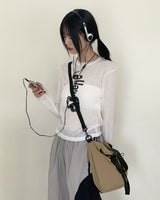 Raden Daily Nylon String Cross Shoulder Bag