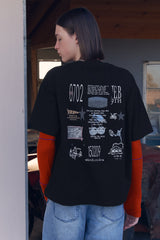 ユニユースホテルグラフィックTシャツ