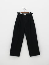 ビジョピンタックコットンパンツ/Bijo Pintuck Cotton Pants (2color)