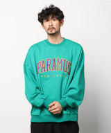 パラマス カレッジロゴ クルーネック スウェットシャツ / ZOMBIE PARAMUS KOREA COLLEGE LOGO CREW NECK SWEAT SHIRTS No.01  ZZ-1401 （送料込）ONEDAY KMC