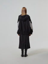 NYLON REVERSE LONG SKIRT (6682318274678)