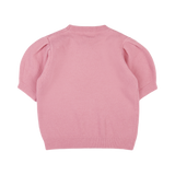 ROSETTE PUFF KNIT