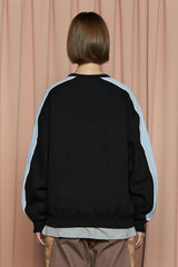 EMBLEM LOGO SWEATSHIRT / BLACK
