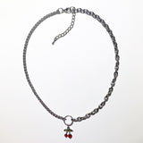 Baby cherry_necklace (6672851501174)