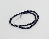 ジェムストーンラインネックレス / Gemstone Line Necklace (2color)