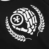 リースリーフセーター　ブラック