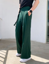 Double Belt Wide Pants (6686089937014)