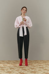 Gold button pants