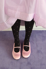 pink star tights 100D