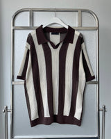 OA クロッフルカラーニットウェア / OA Croffle Collar Knitwear (4 colors)
