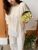 Kaya Cotton Mix Knit Cardigan (4color)