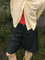 ジョウヴィアルデニムハーフパンツ