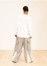 ディビジョンワイドカーゴパンツ/DIVISION WIDE CARGO STRING PANTS