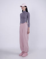 STITCHES TRACK PANTS (PINK)